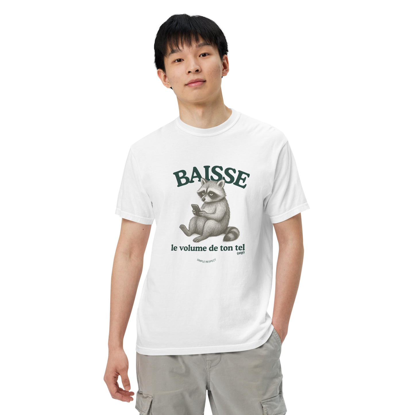 “Baisse le volume de ton tel”